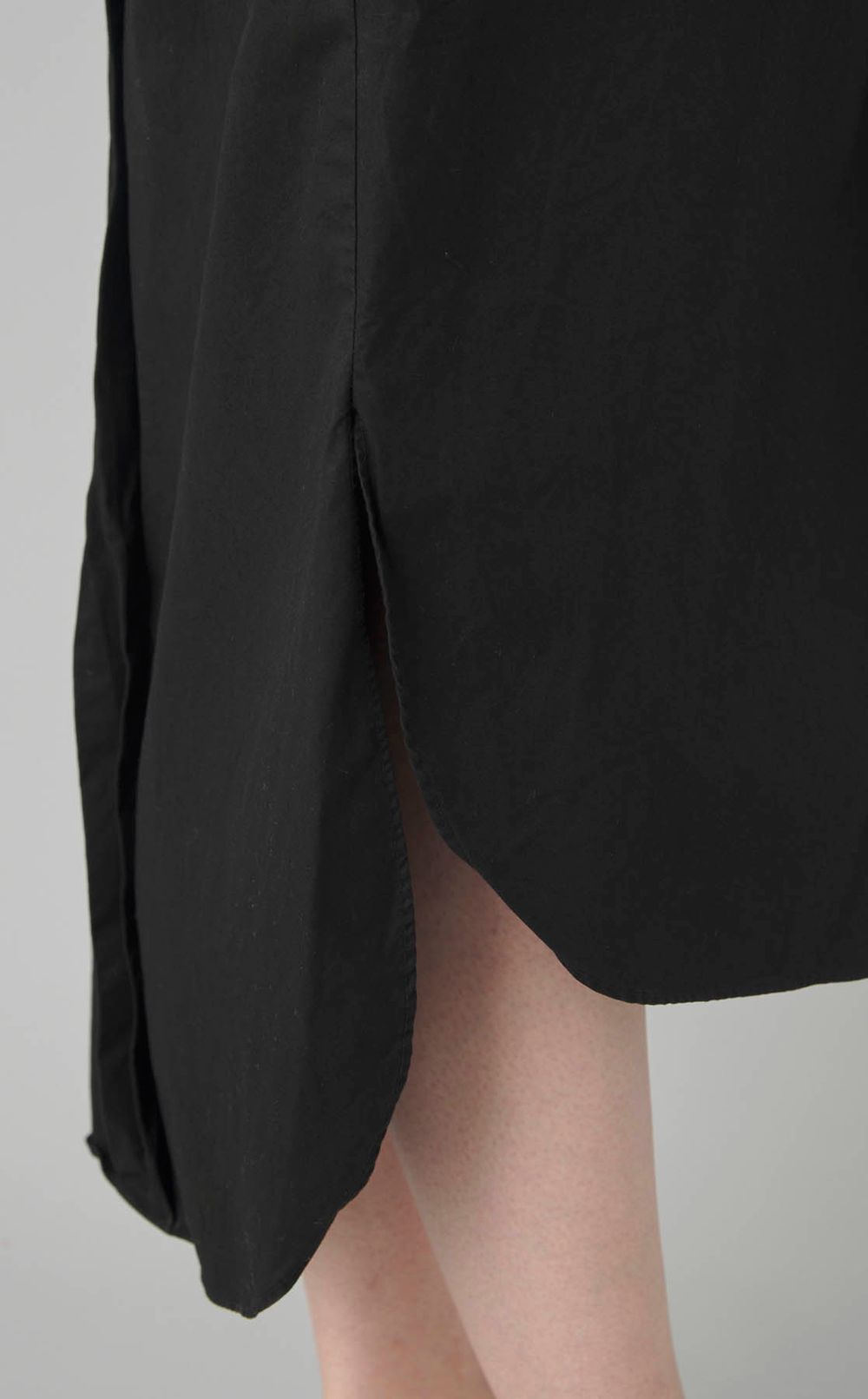 【reADdress】ラッフルスリーブミディ丈シャツワンピース