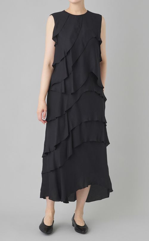 ジョーゼットフリルブラウス