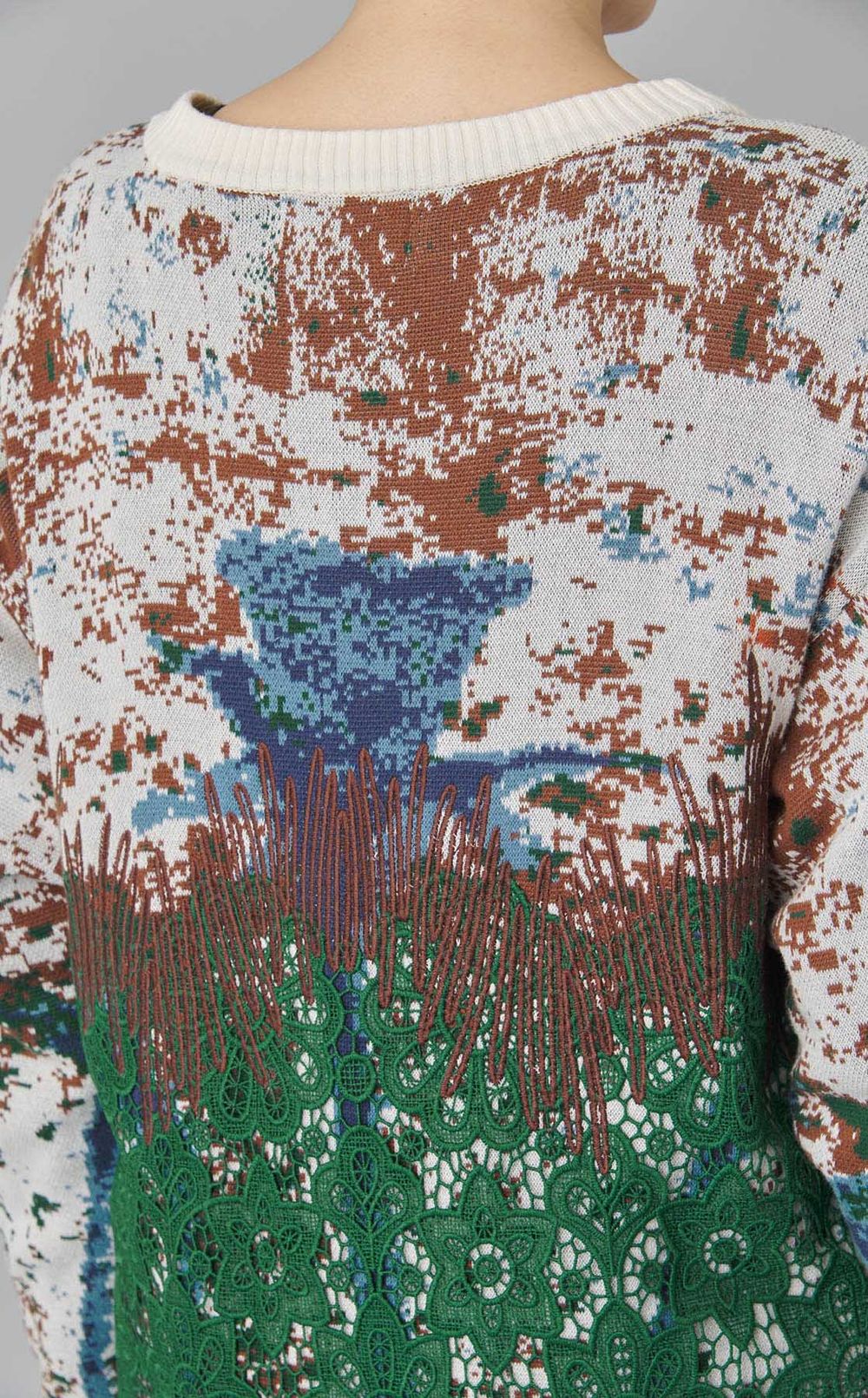 【reADdress】プリントニット