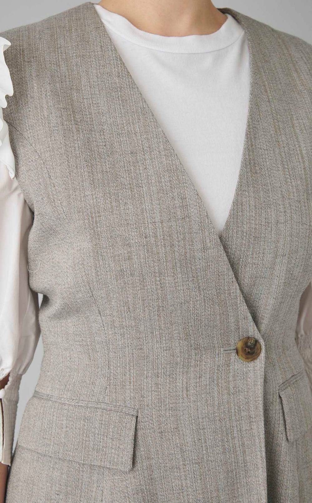 【reADdress】袖切り替えジャケット