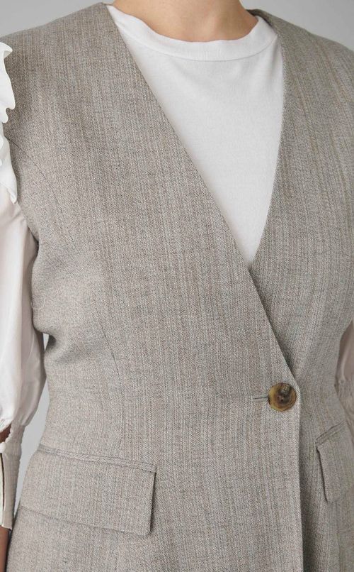 【reADdress】袖切り替えジャケット