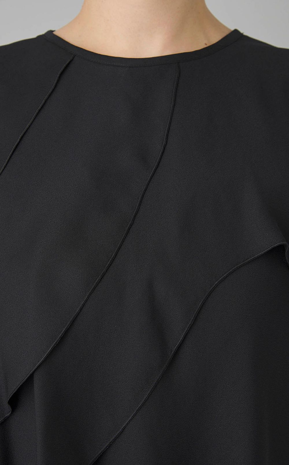 ジョーゼットフリルブラウス