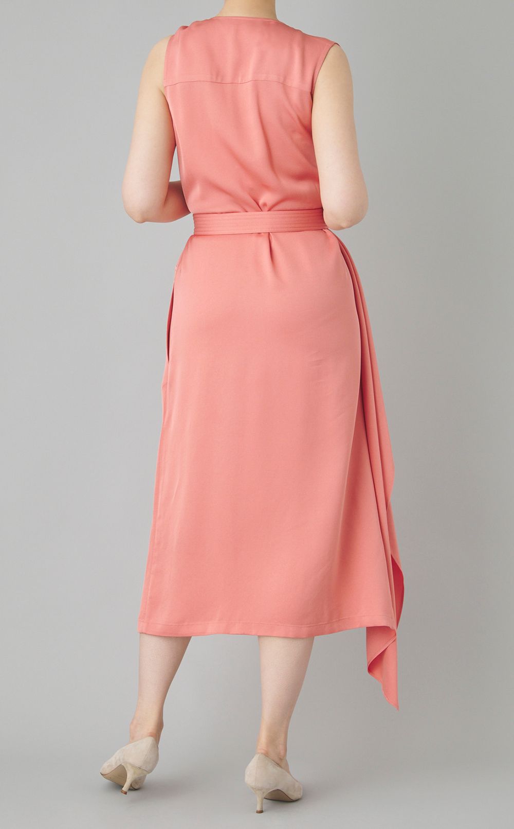 アシンメトリーデザインワンピース