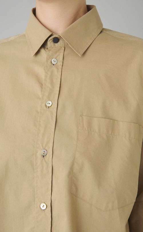 【reADdress】バックギャザーシャツ