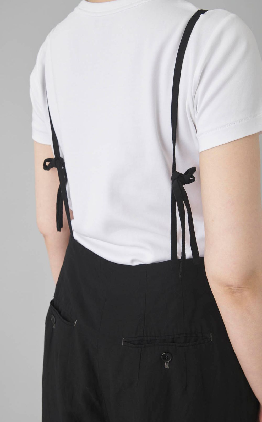 【reADdress】リネン混キャミソールワイドサロペット