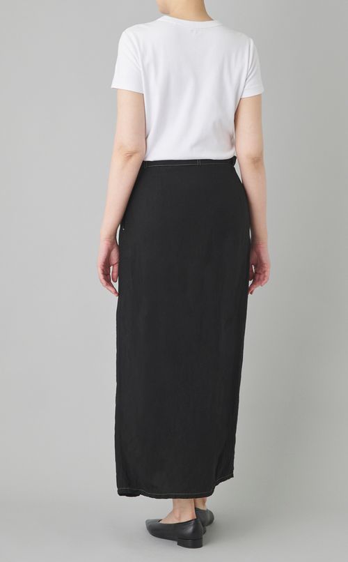 【reADdress】ミディアムレングスラップスカート