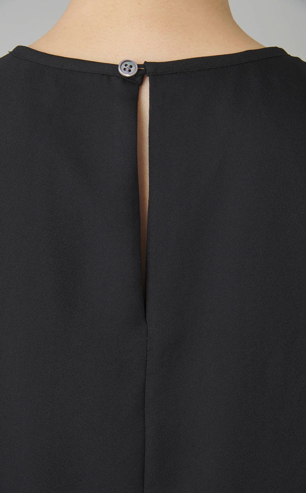 ジョーゼットフリルブラウス