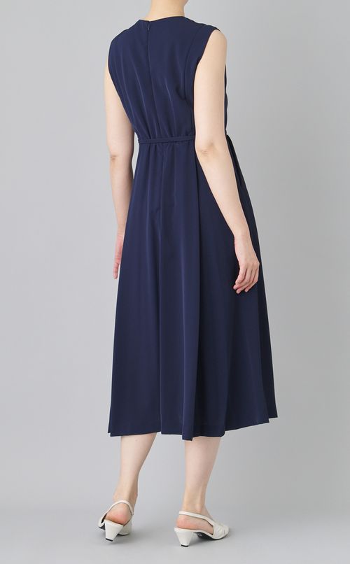 テーラードラペルフレアワンピース