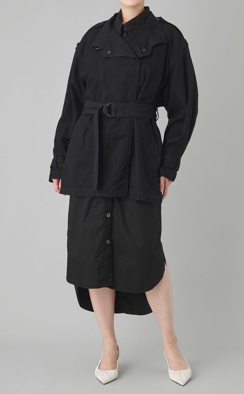 【reADdress】バイカラーワークジャケット