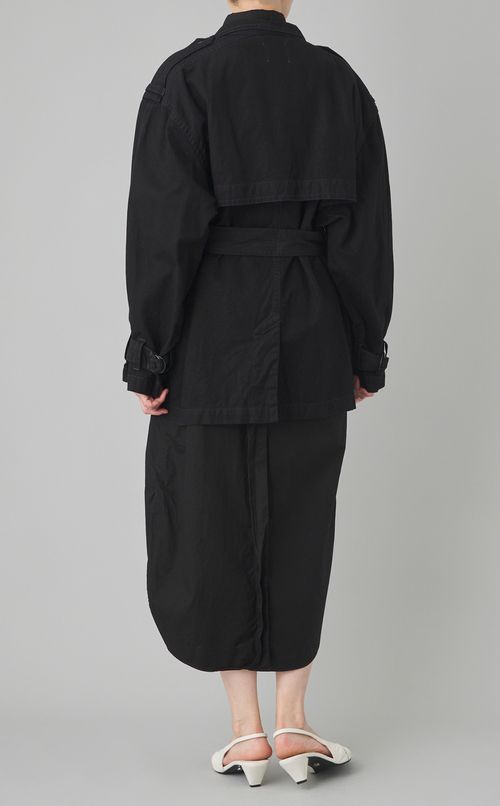 【reADdress】バイカラーワークジャケット