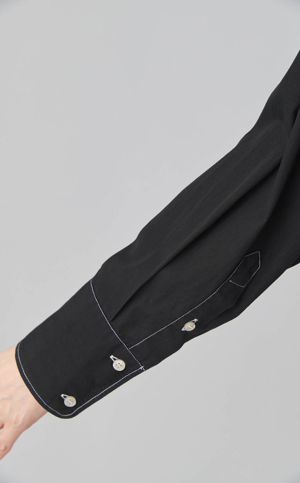 【reADdress】フリルデザインストライプシャツ