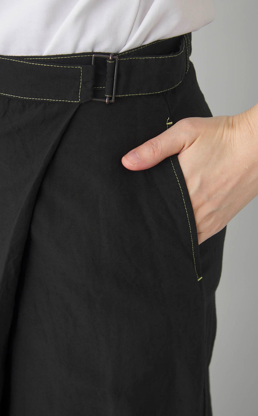 【reADdress】ミディアムレングスラップスカート