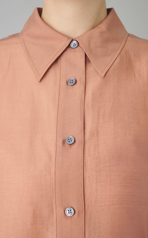 フレアスリーブブラウス