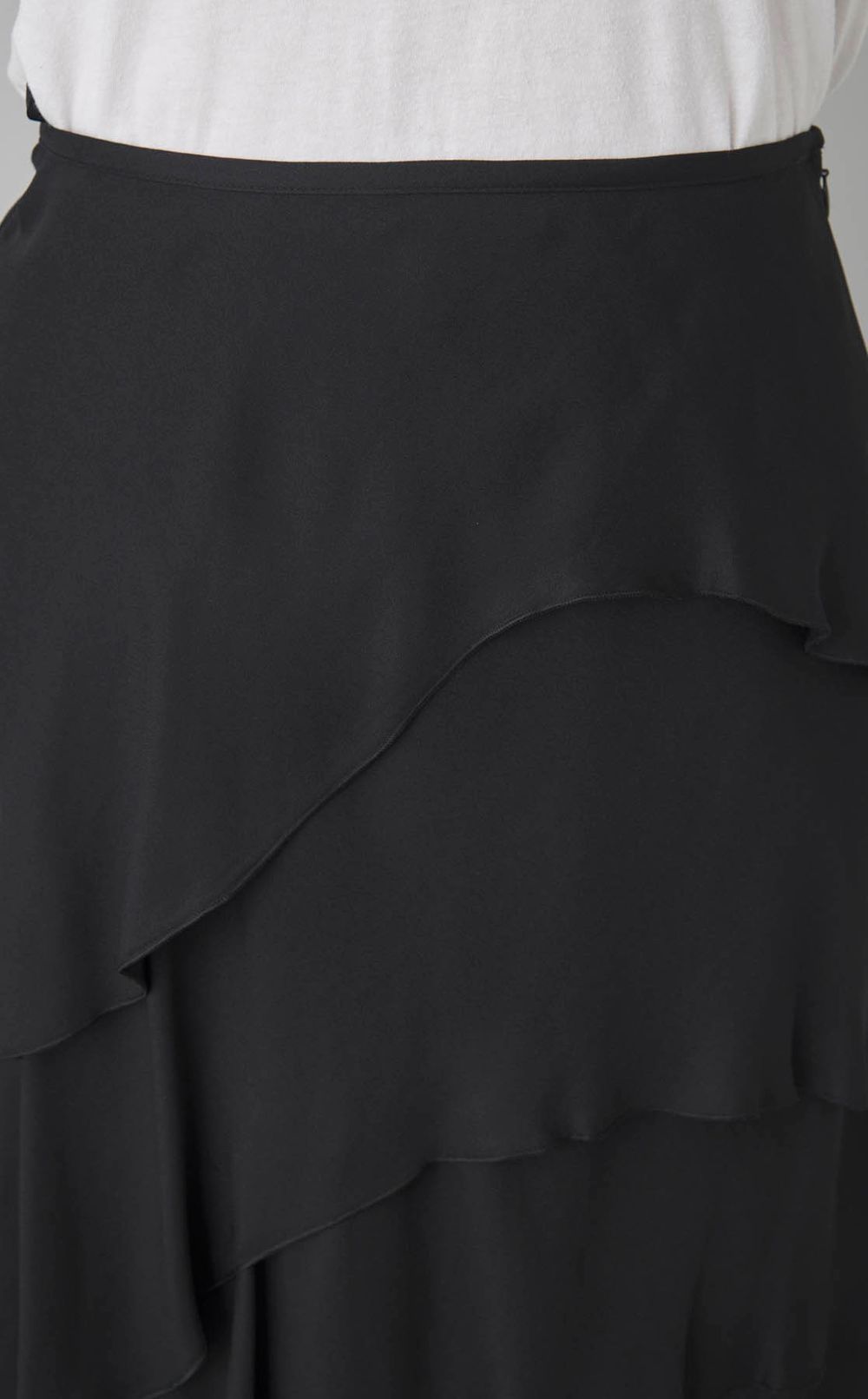 ジョーゼットフリルスカート