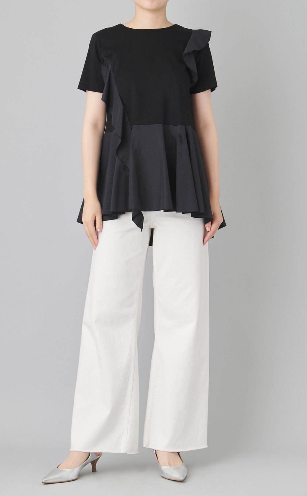 【reADdress】コンビぺプラムカットソー