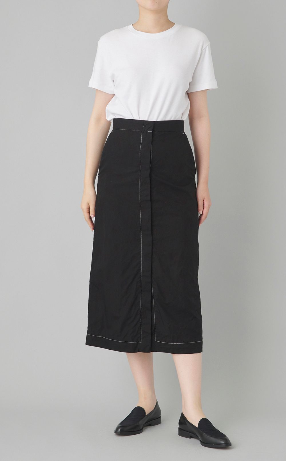 【reADdress】コットンミディスカート