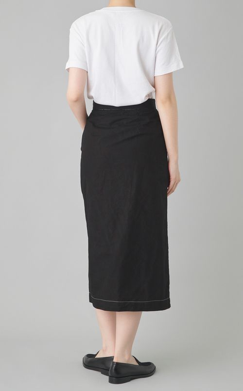 【reADdress】コットンミディスカート