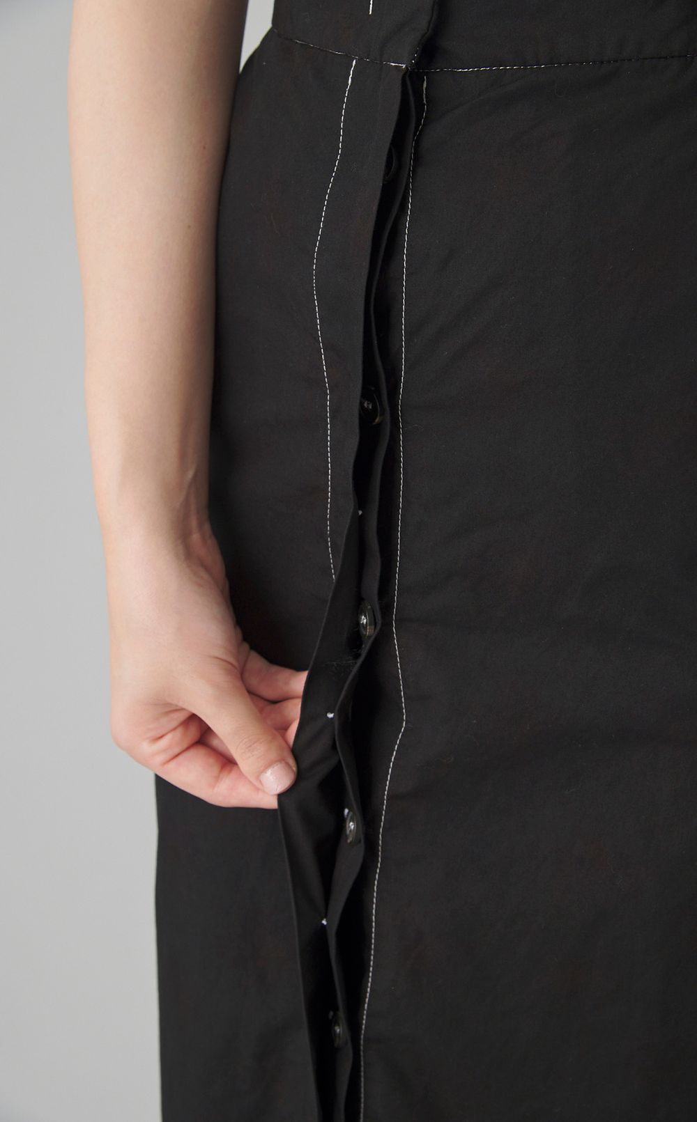 【reADdress】コットンミディスカート