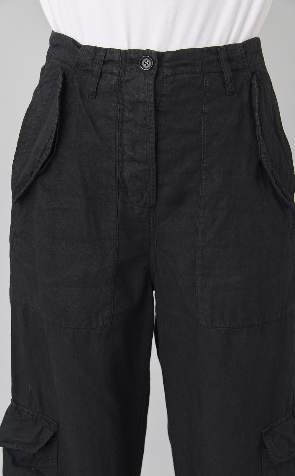 【reADdress】リネンカーゴパンツ