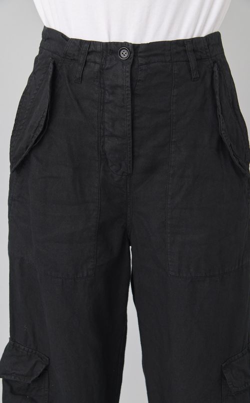 【reADdress】リネンカーゴパンツ