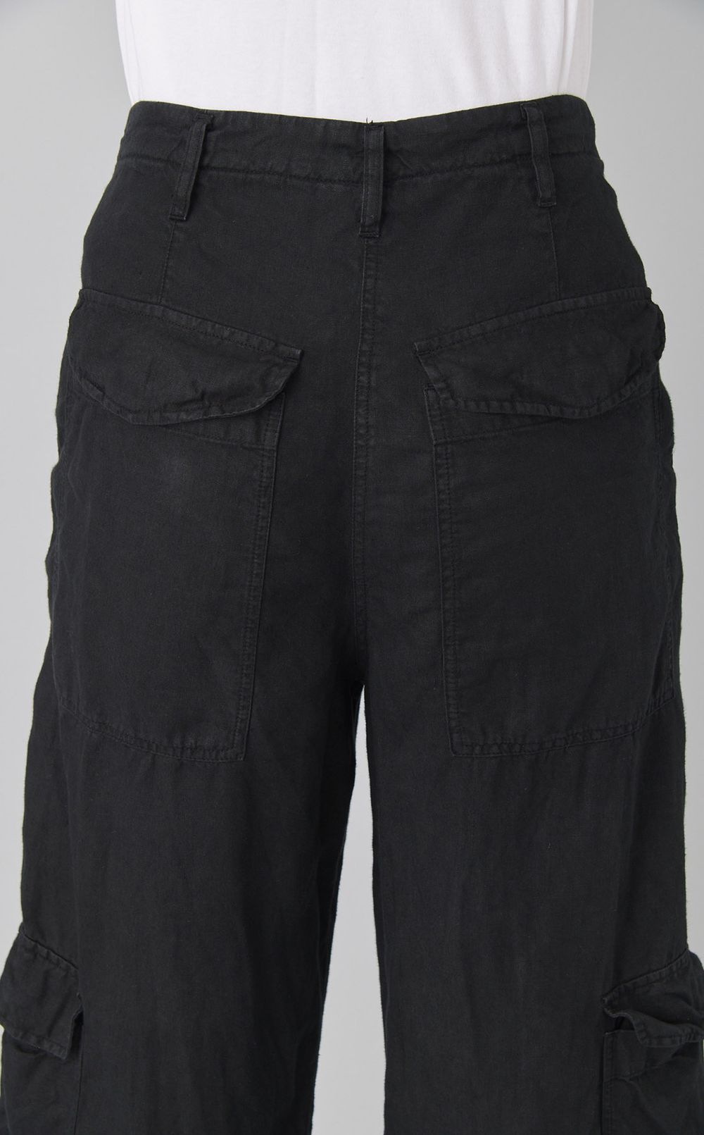 【reADdress】リネンカーゴパンツ