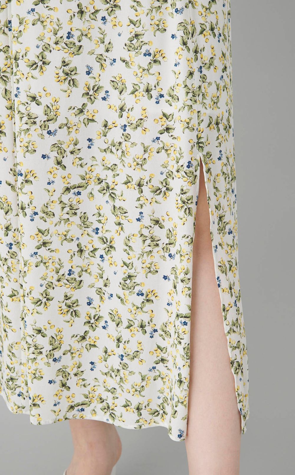 プリント2wayショルダーワンピース