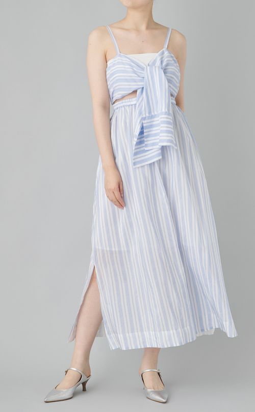 マルチウェイストライプワンピース