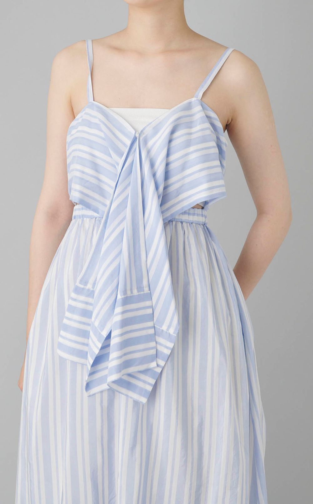 マルチウェイストライプワンピース