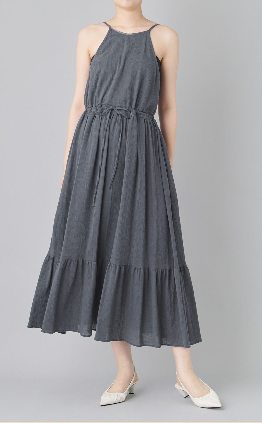 2wayコットンキャミソールドレス