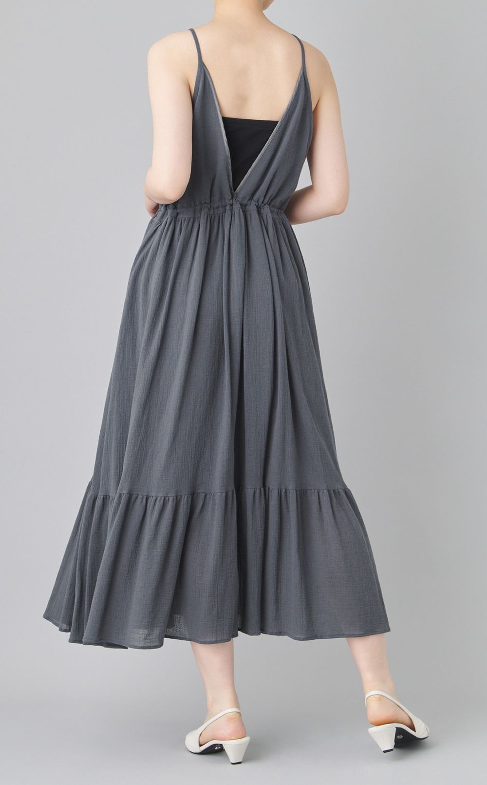 2wayコットンキャミソールドレス