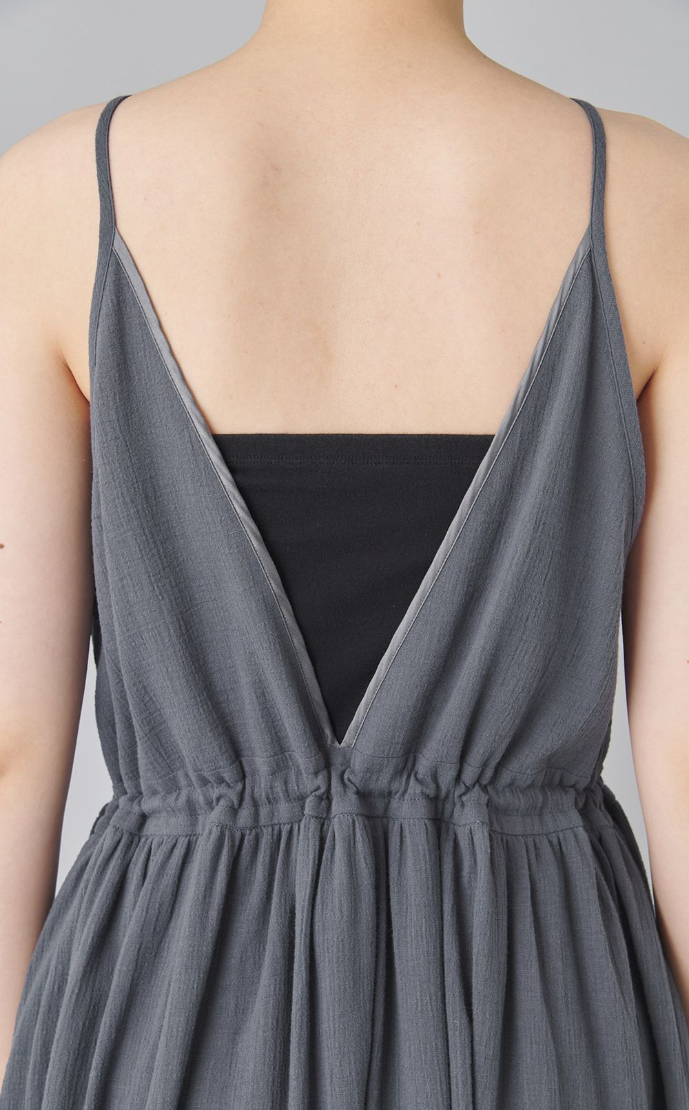 2wayコットンキャミソールドレス