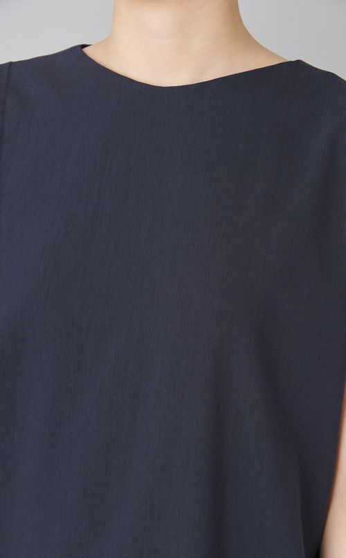 アシンメトリースリーブワンピース