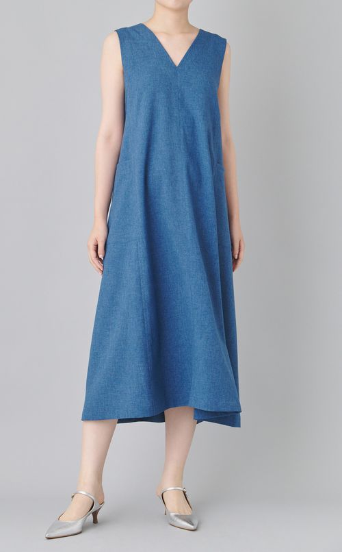 2way Aラインワンピース