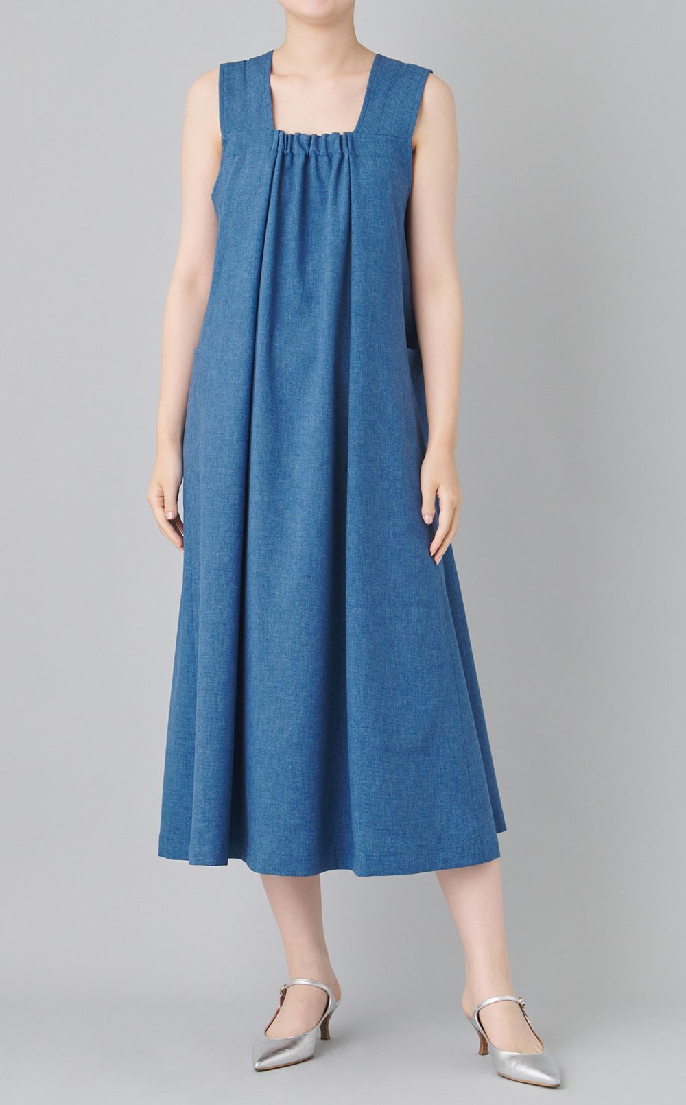 2way Aラインワンピース