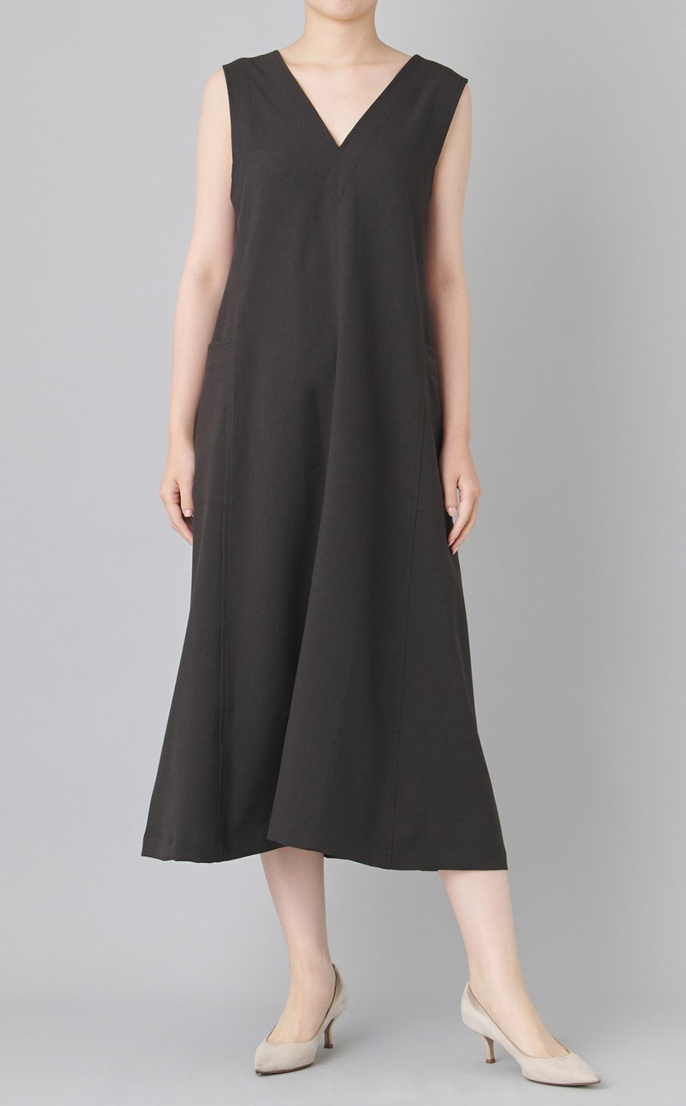 2way Aラインワンピース