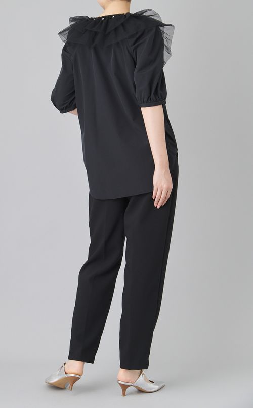 【reADdress】フリルカラーブラウス