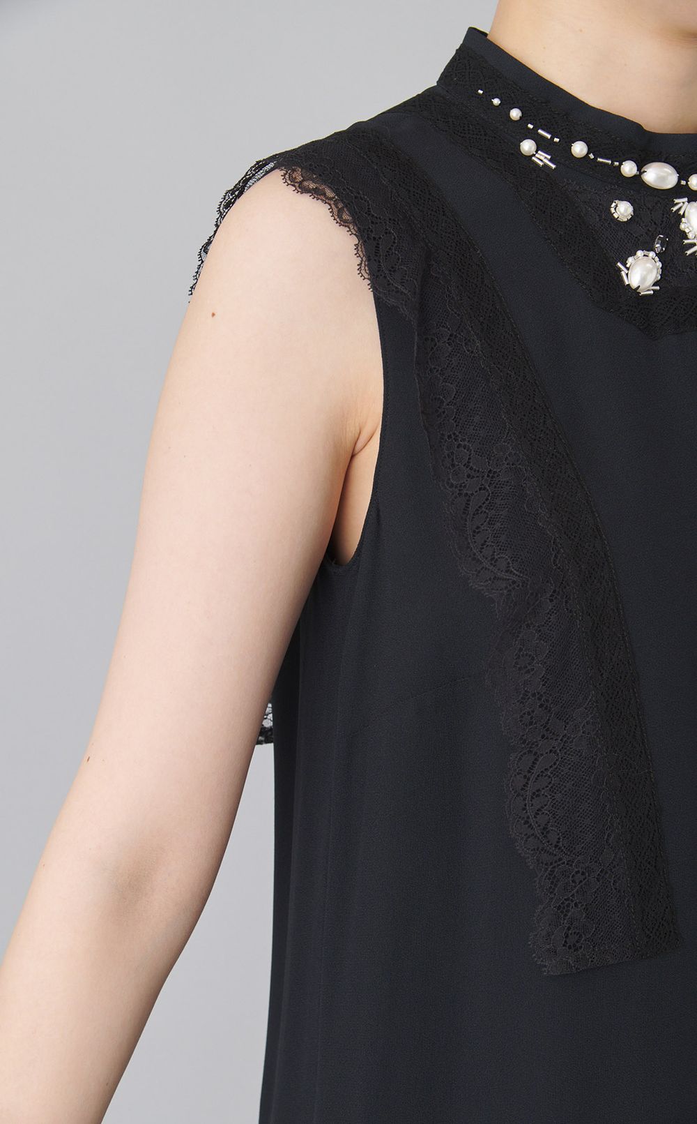 【reADdress】レース＆ビジューワンピース