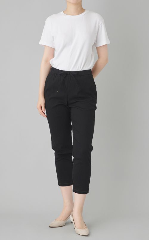 【reADdress】スリムテーパードイージーパンツ