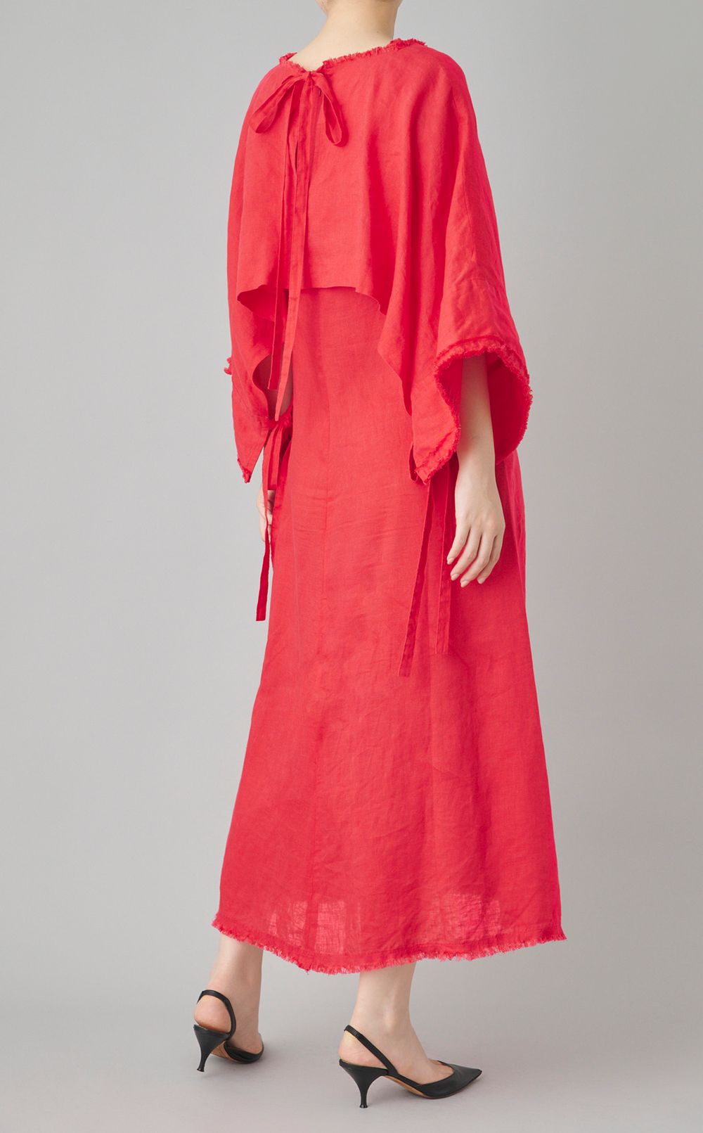 【reADdress】ボレロ付フリンジワンピース