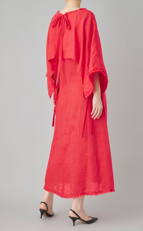 【reADdress】ボレロ付フリンジワンピース