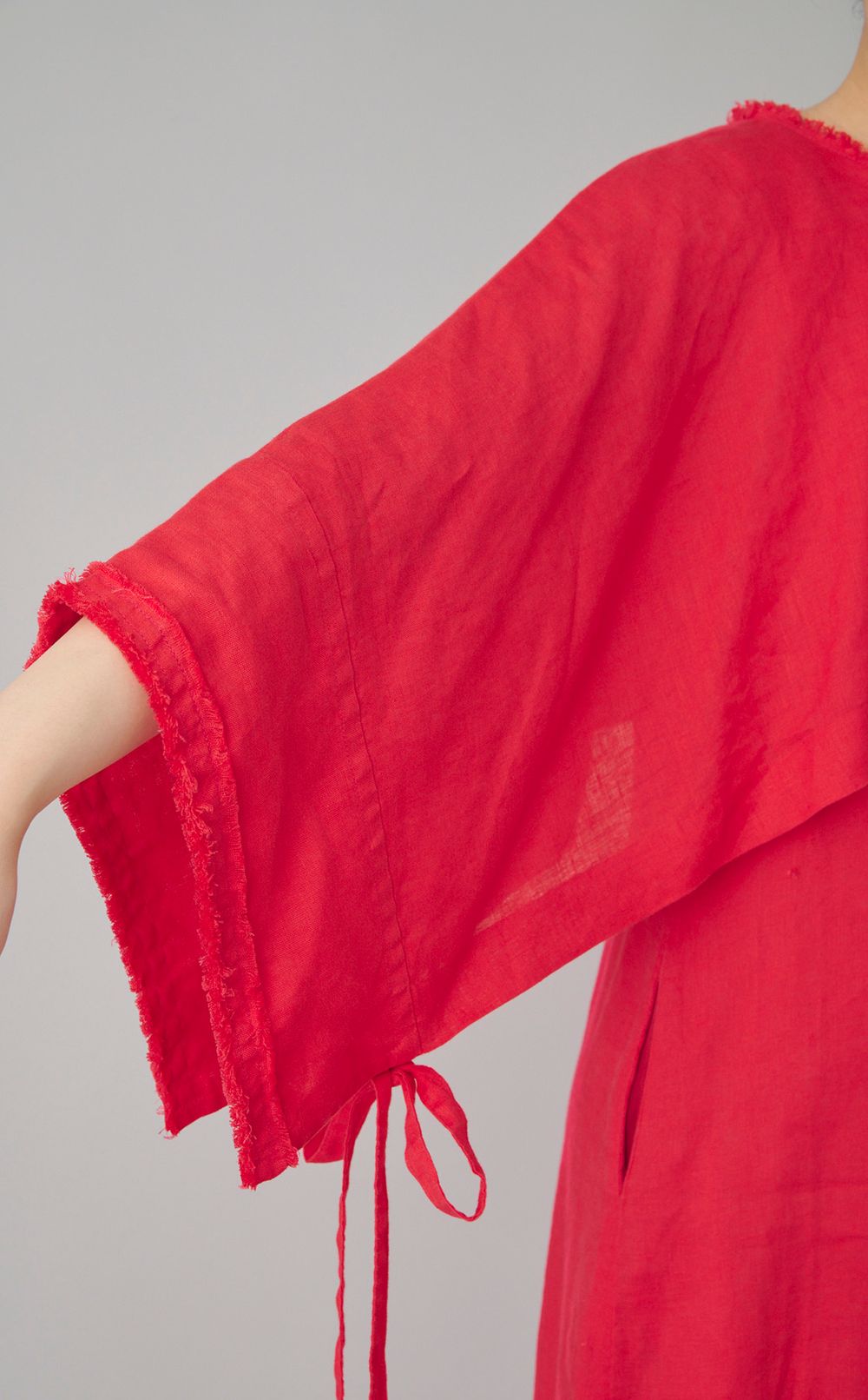 【reADdress】ボレロ付フリンジワンピース