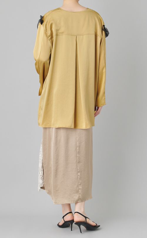 【reADdress】エンブロイダリーシャツワンピース