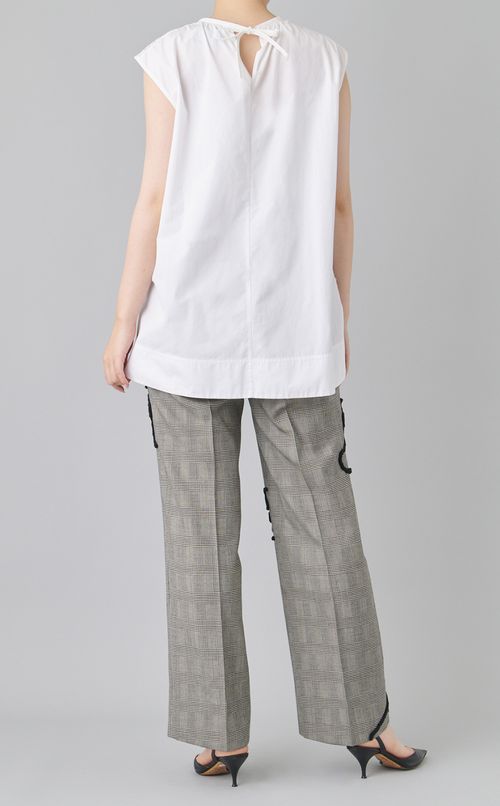 【reADdress】レースノースリーブブラウス