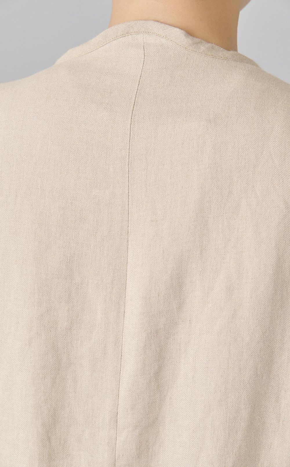 【reADdress】リネンロングベスト