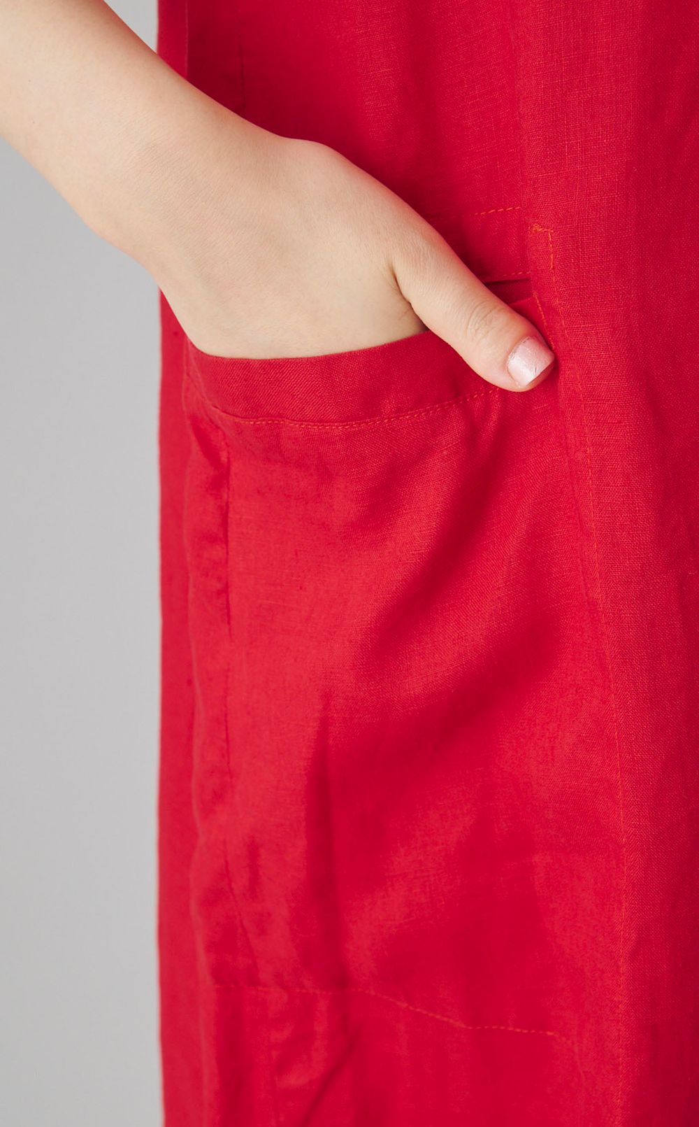 【reADdress】フリンジVネックワンピース