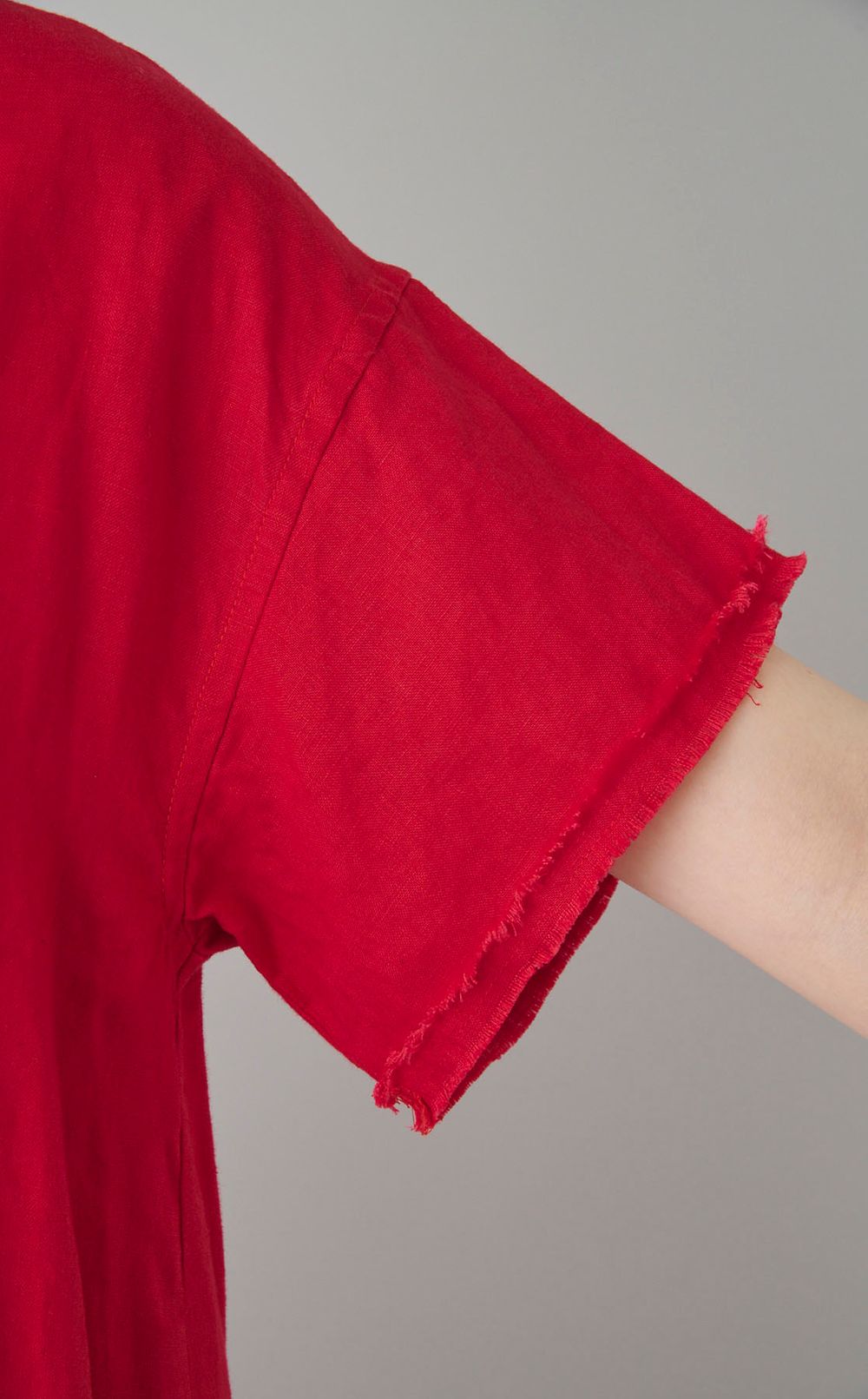 【reADdress】フリンジVネックワンピース