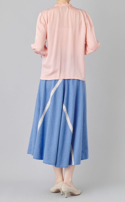 【reADdress】エンブロイダリーフレアスカー卜