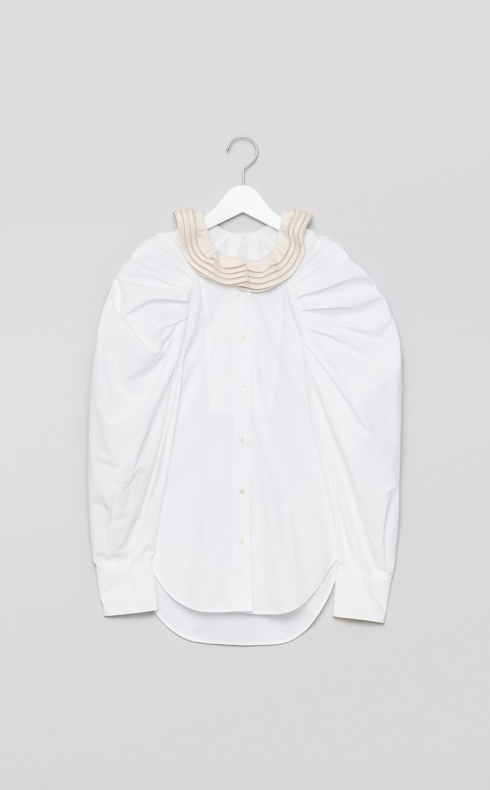 【reADdress】ギャザースリーブシャツ