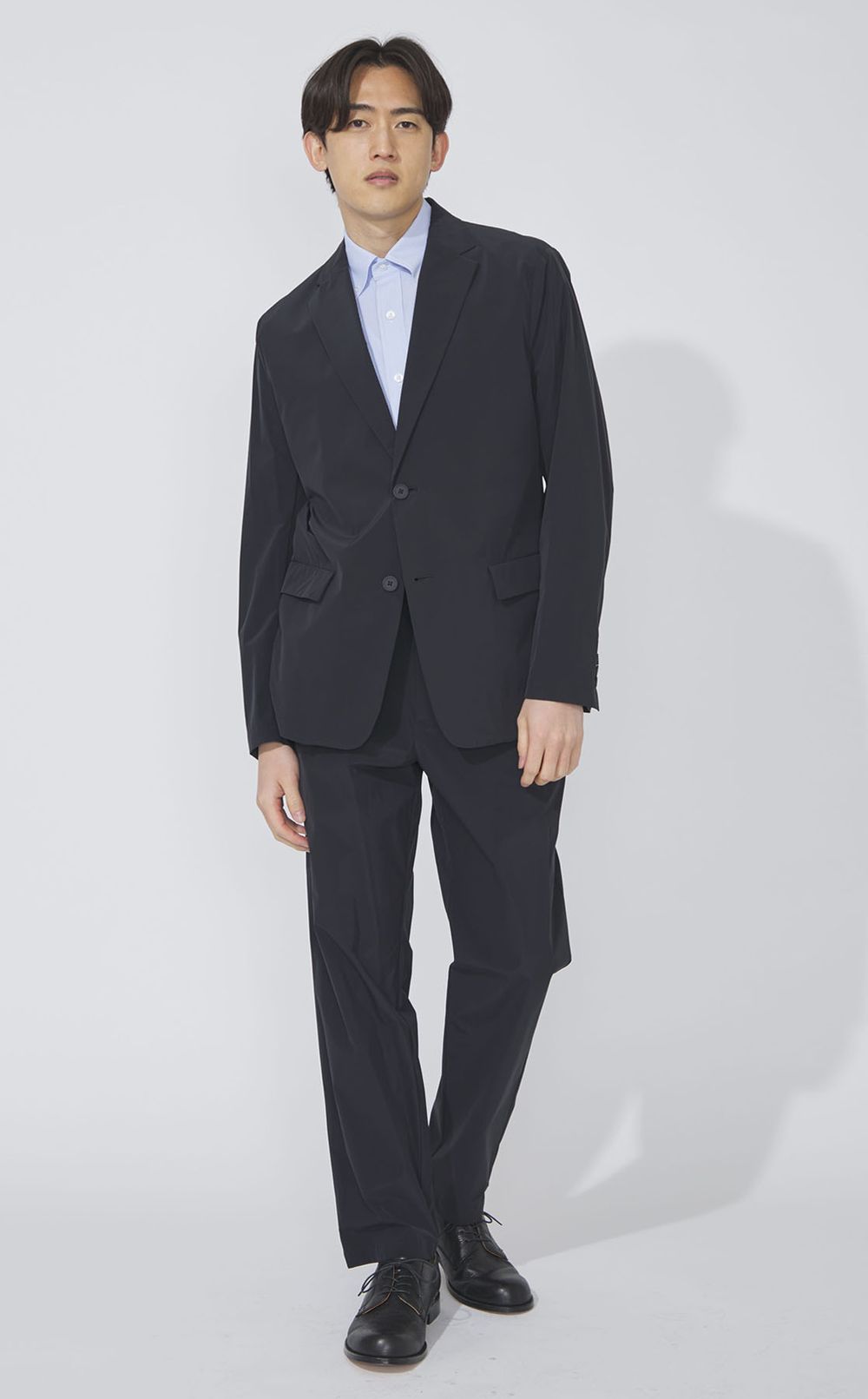 ストライプボタンダウンシャツ