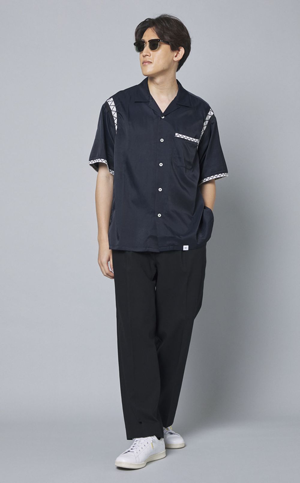 ショートスリーブボウリングシャツ